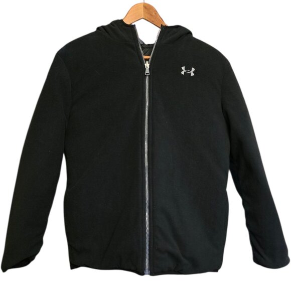 NWOT Youth Large UNDER ARMOUR Reversible Pronto Puffer Jacket NWOT - Picture 5 of 10